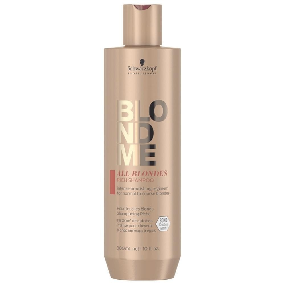 schwarzkopf professional BlondMe Shampooing Riche 300ml Shampooing