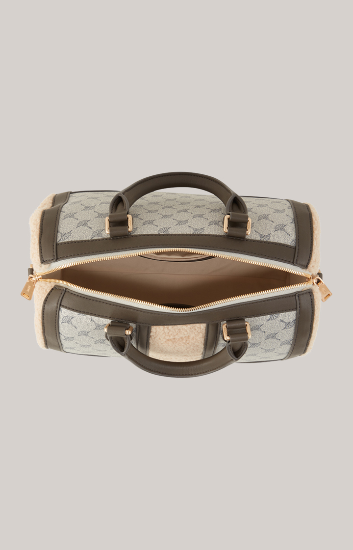 Handtasche Mazzolino Peluche Aurora in Blau/Beige