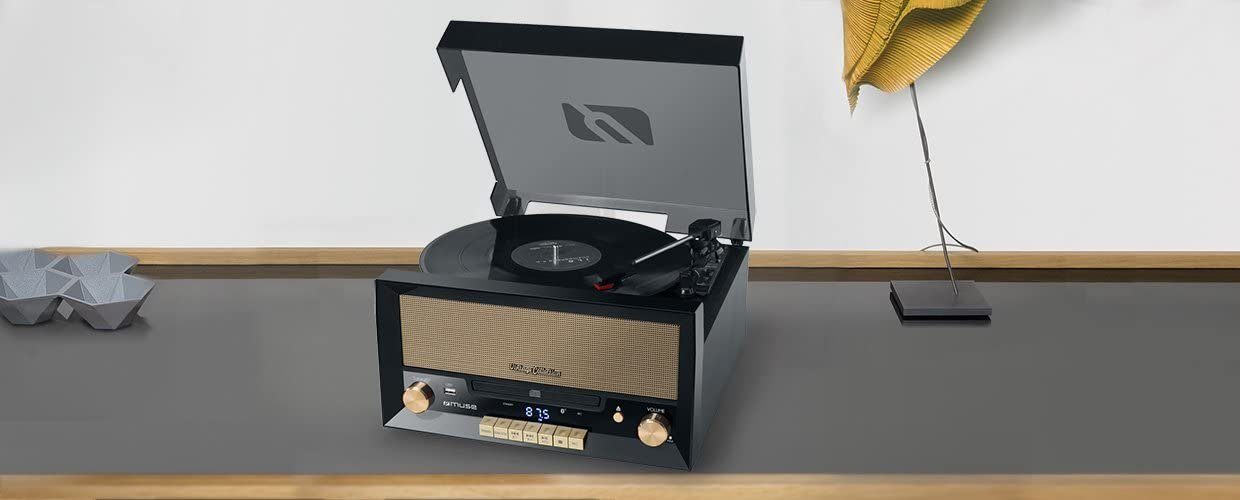 Muse MT-110 B Retro Stereo System Plattenspieler