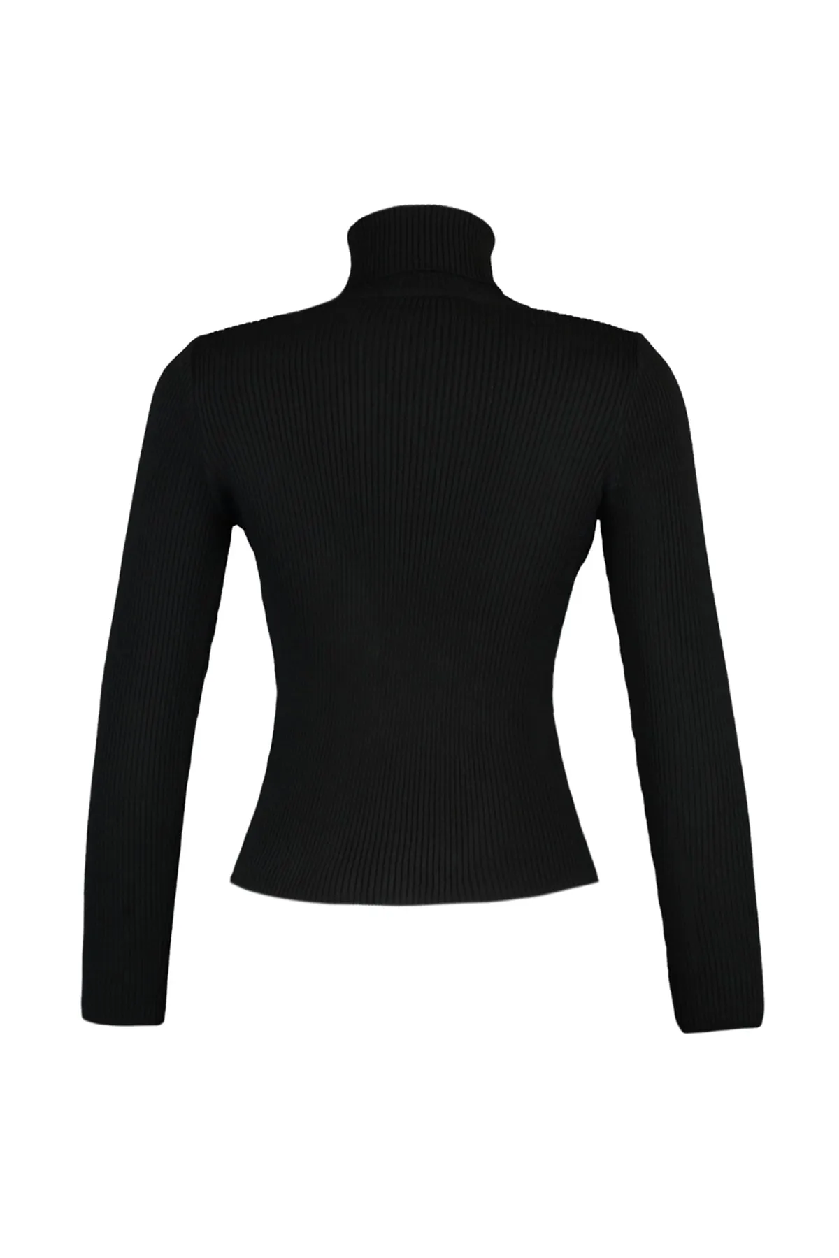 Trendyol Collection  Schwarzer Basic Rollkragenpullover TWOAW21KZ1279