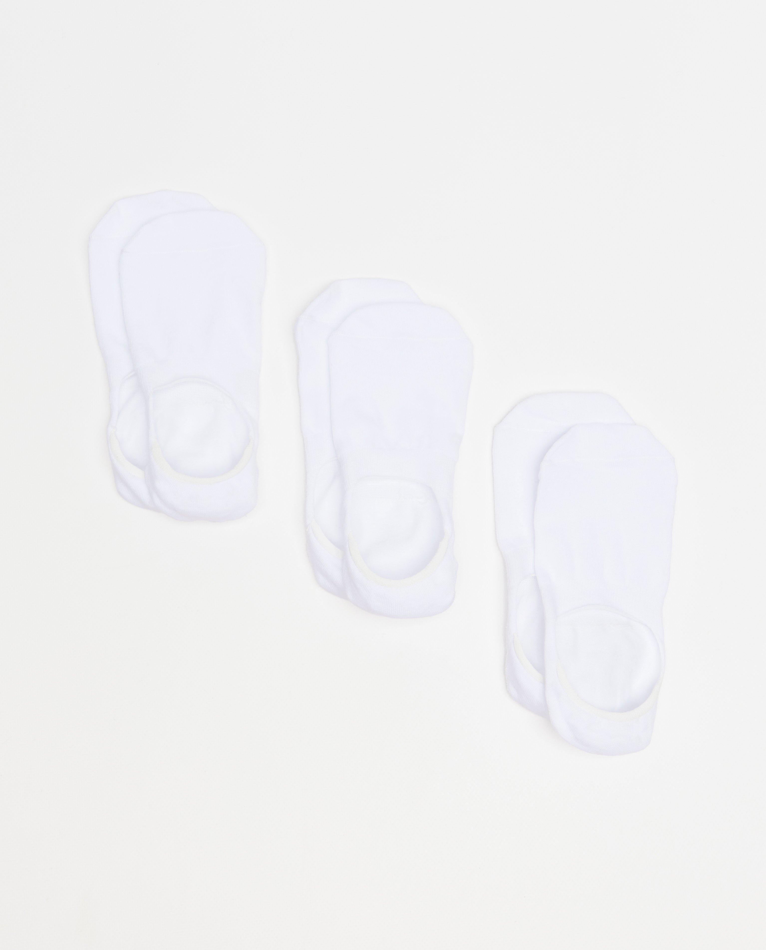 Set de 3 perechi de șosete albe JBC
