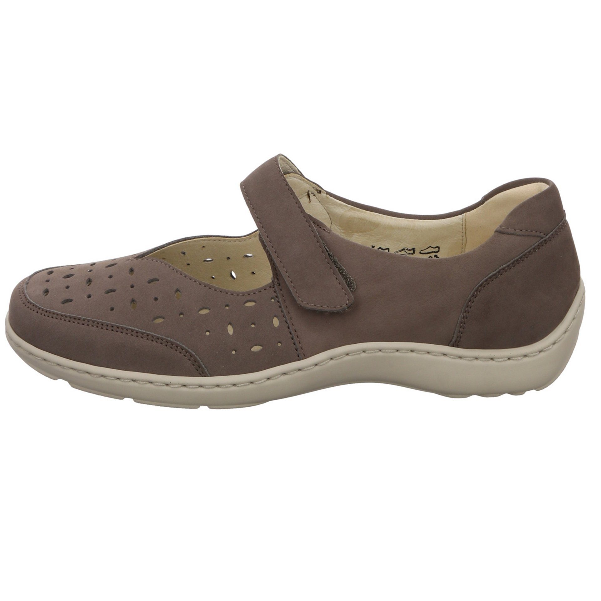 Waldläufer Ballerinas Schuhe Henni Ballerina Flats Bequem Ballerina Glattleder