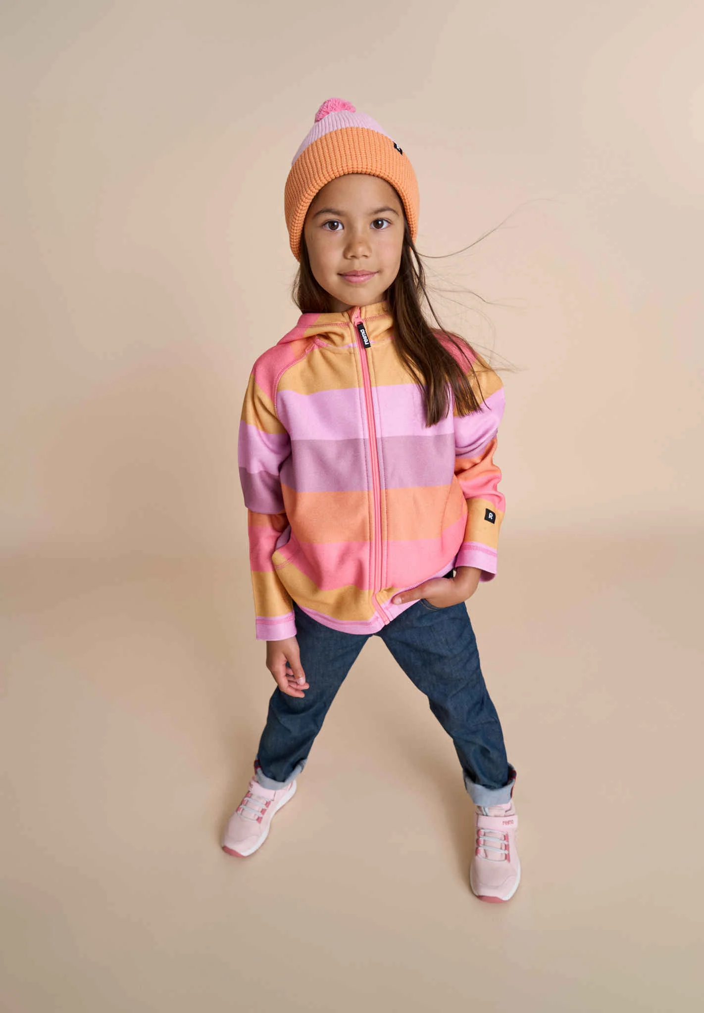 Kinder Strickfleecejacke Haave