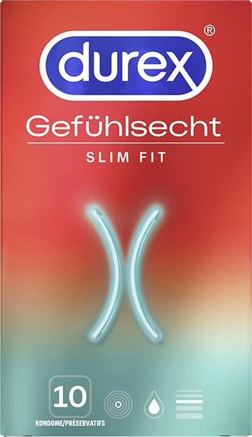 Durex Gefühlsecht Slim Fit Kondome