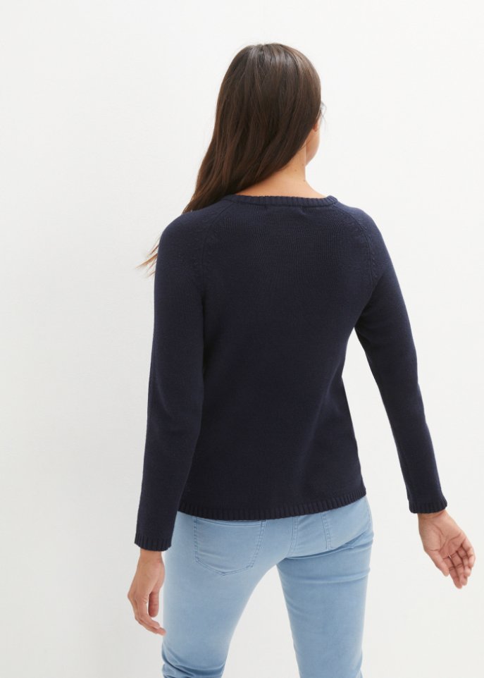 Umstandspullover / Stillpullover mit Bio-Baumwolle
