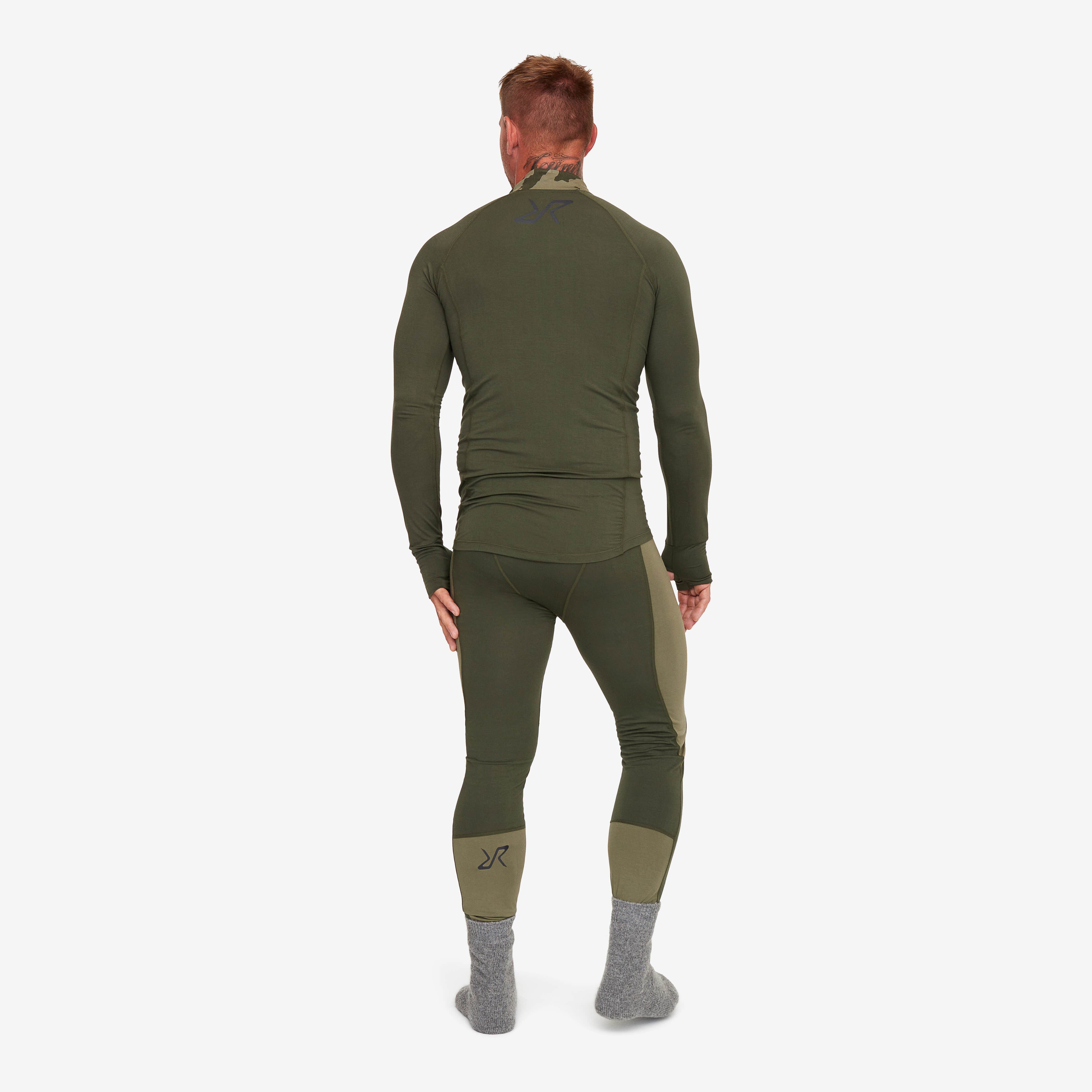 Bambooskin Base Layer Set Homme Forest Night