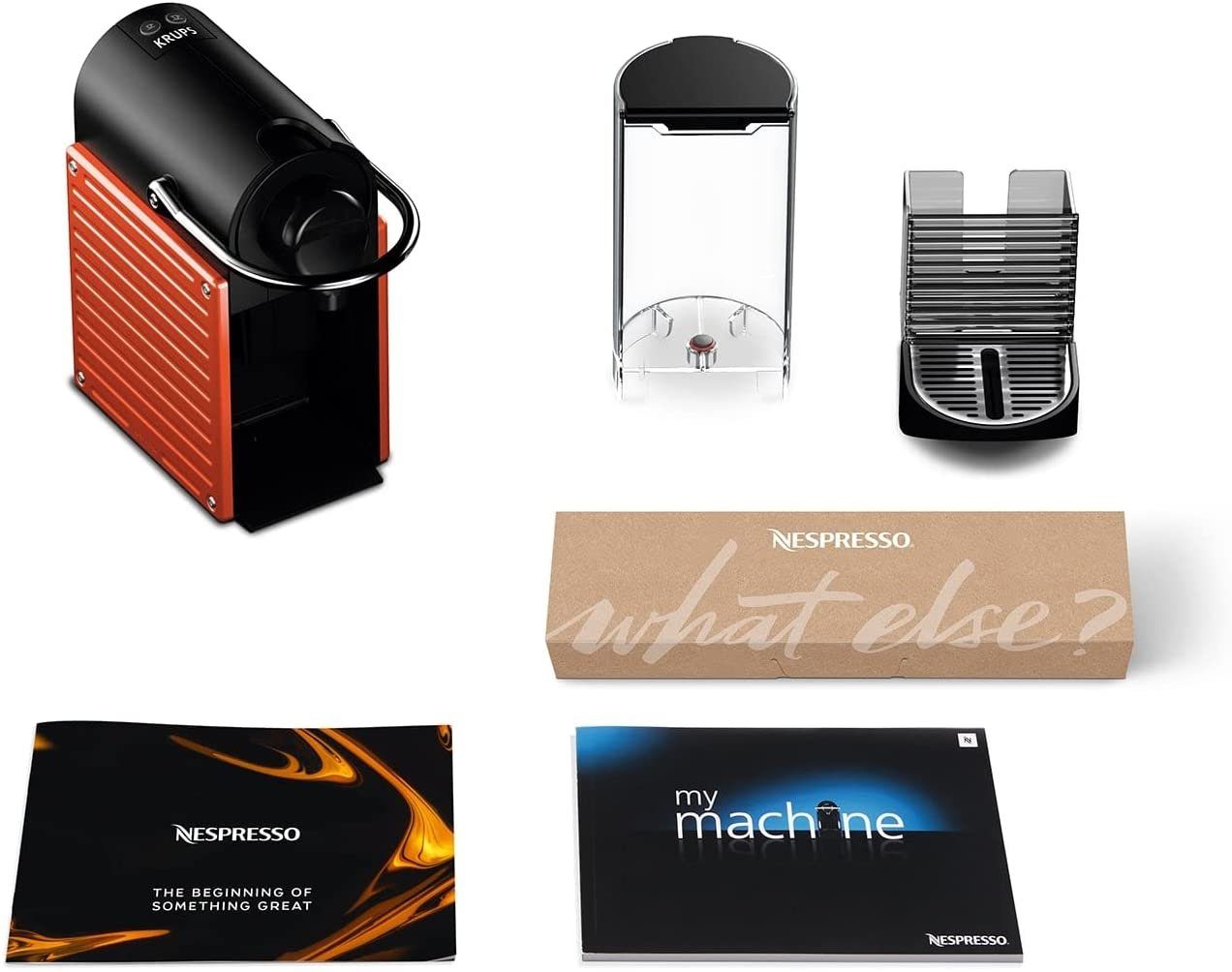 Krups Kapselmaschine Nespresso Pixie Kaffeemaschine Kapselmaschine 19 Bar