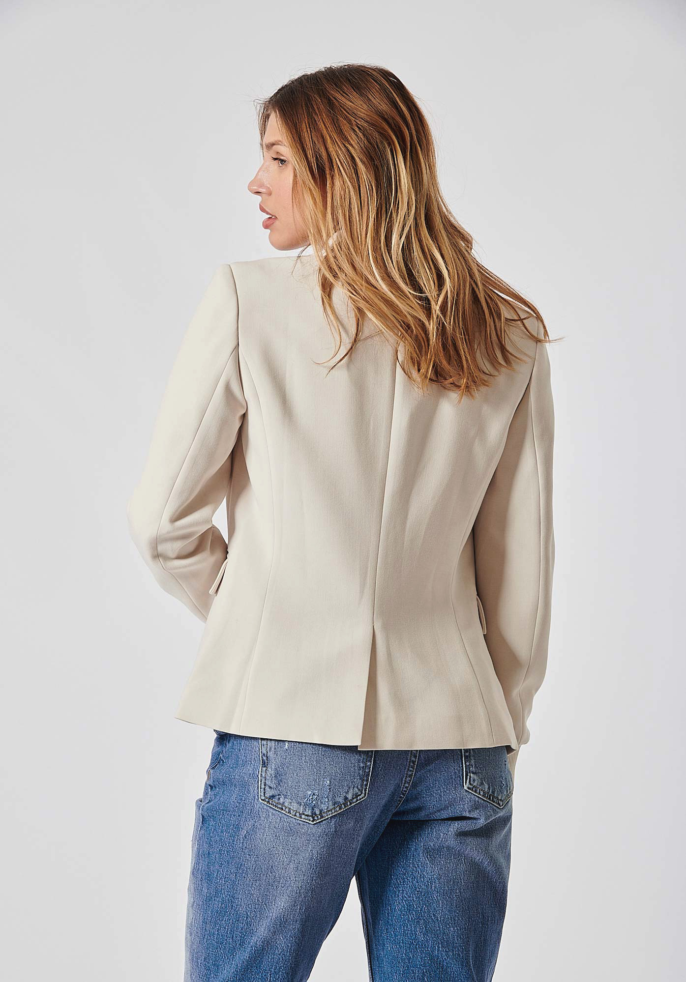 CYNTI  Blazer écru femme