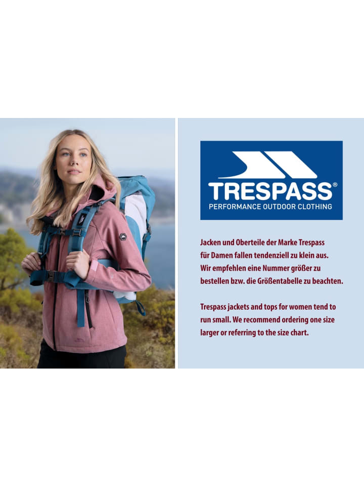 Trespass Fleecejacke/Fleecepullover in Blau günstig kaufen