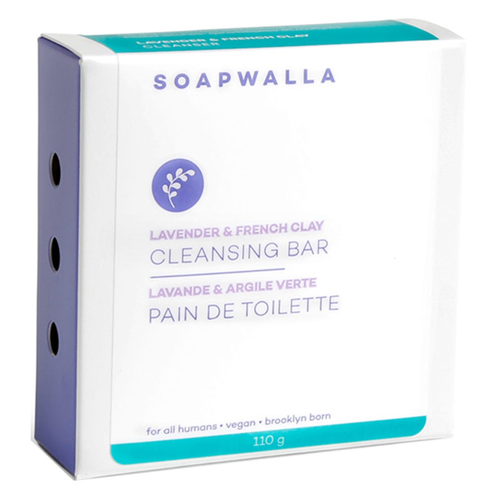 SOAPWALLA Lavender & French Clay Soap Bar 110 g