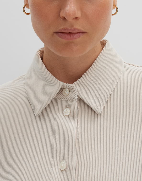 Cordbluse Zortney detail