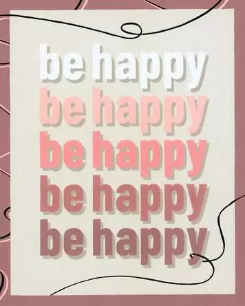 CreArt Be Happy - Malen nach Zahlen für Erwachsene