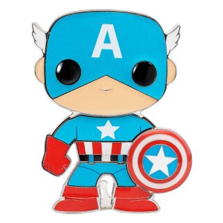 ** % SALE % ** Marvel POP! Pin Ansteck-Pin Captain America 10 cm
