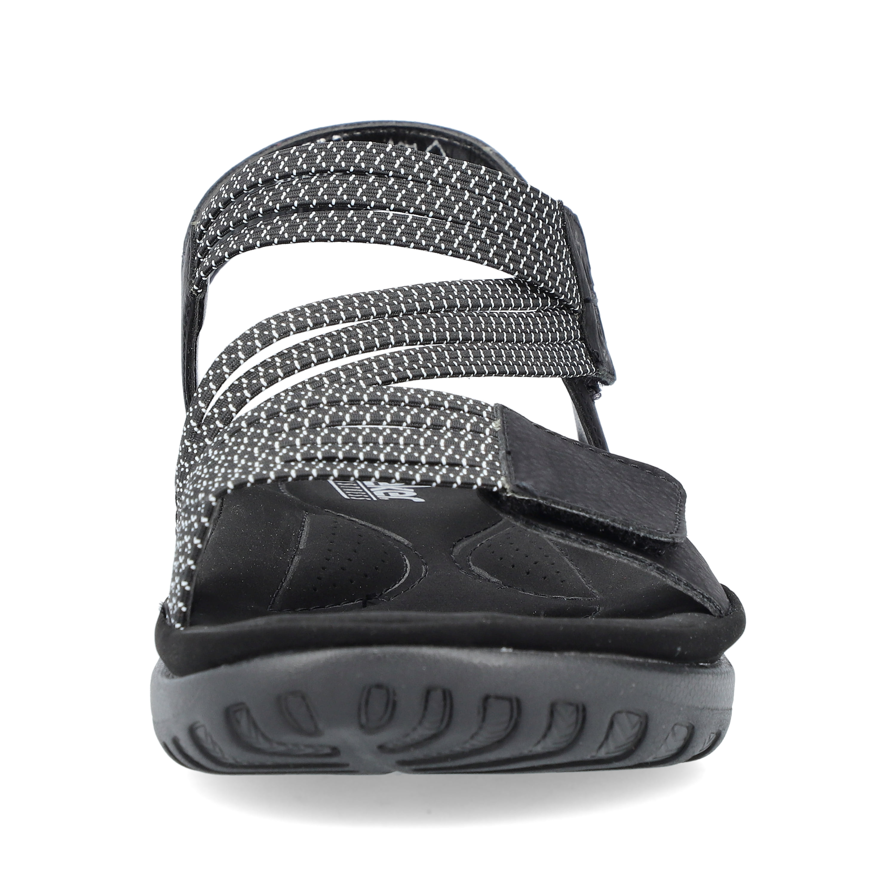 Rieker Damen Riemchensandalen asphaltschwarz