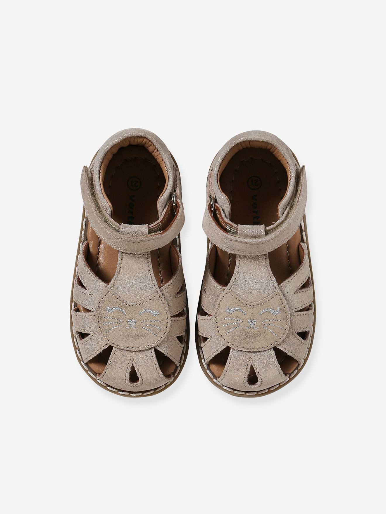 Vertbaudet Baby Sandalen mit Klettverschluss - marine