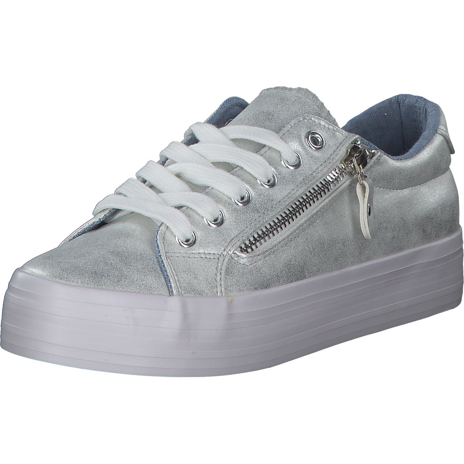 Idana 236934, Sneakers Low, Damen, Silber