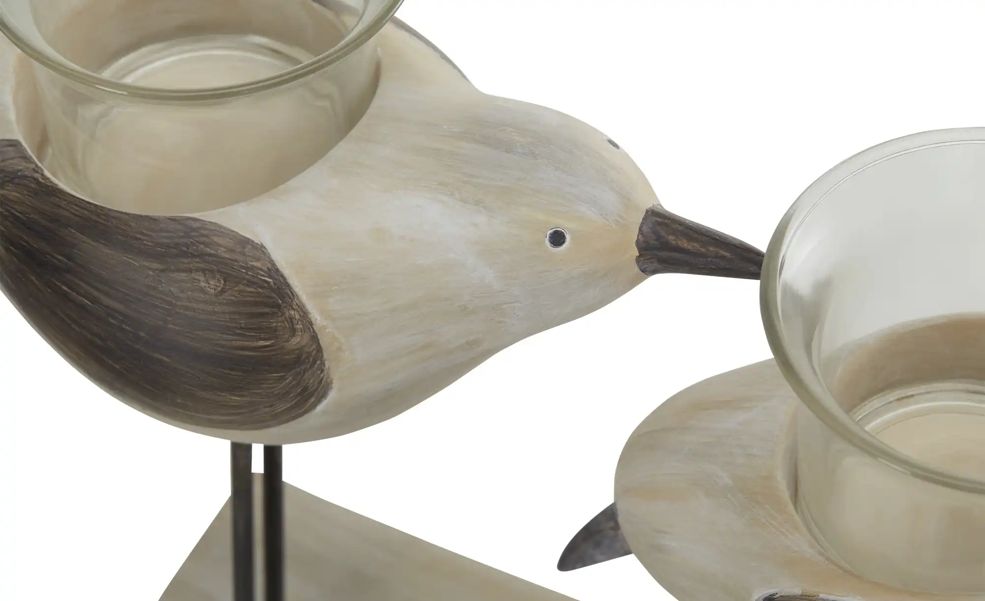 3er Teelichthalter Vögel