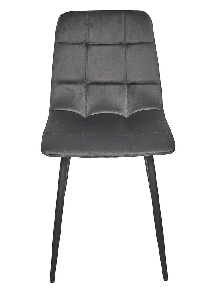 Rétro Chic Esszimmerstuhl ''Mateo'' in Grau - (B)45 x (H)88 x (T)52 cm günstig kaufen onesize