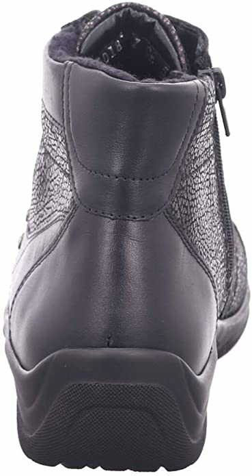 WALDLÄUFER Schnür-Stiefeletten schwarz MEMPHIS ZAC