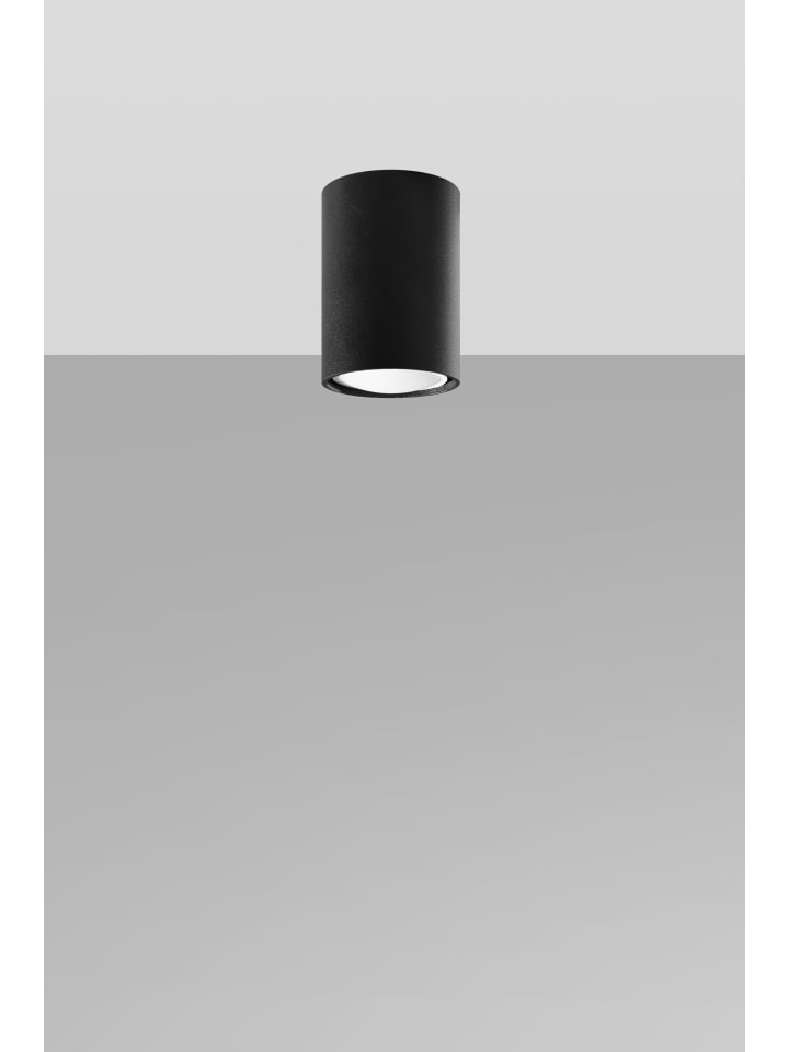 Nice Lamps Deckenleuchte CASTRO 10 in Schwarz (H)10cm ø6cm günstig kaufen onesize