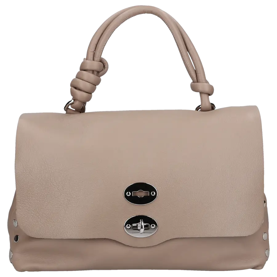 Zanellato - Handtasche POSTINA M Kalbsleder - grau