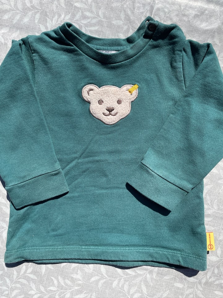 Steiff Longsleeve in Dunkelgrün günstig kaufen 80