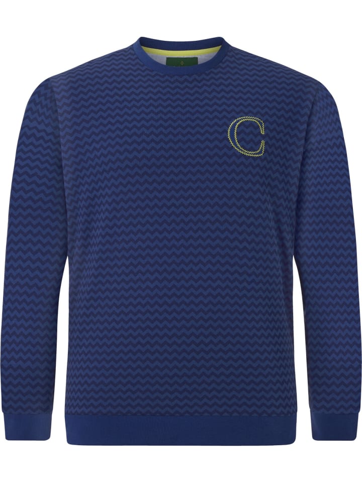 Charles Colby Sweatshirt EARL LEMUEL in blau günstig kaufen