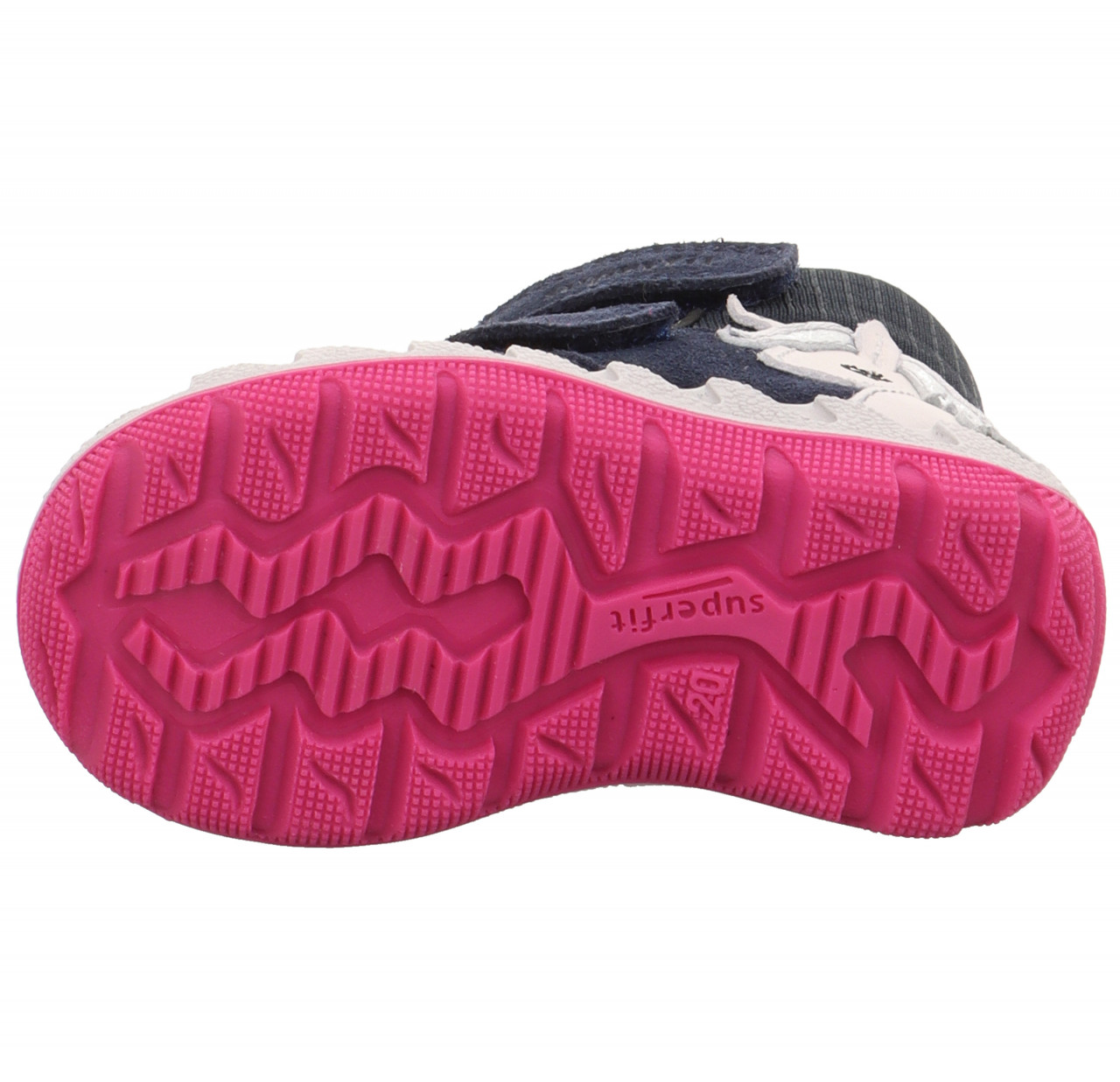 ICEBIRD - Blau/Pink Boots mit Klettverschluss