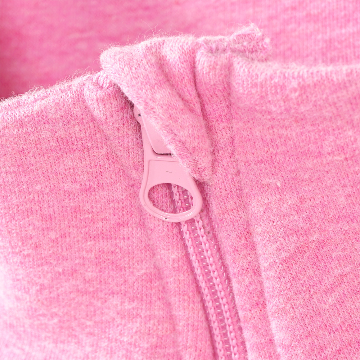 Mädchen Sweatshirt mit Stehkragen