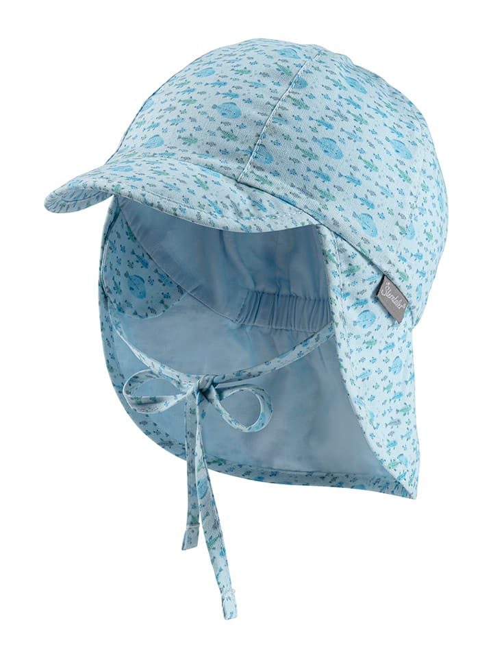 Sterntaler Nackenschutzcap in Hellblau günstig kaufen