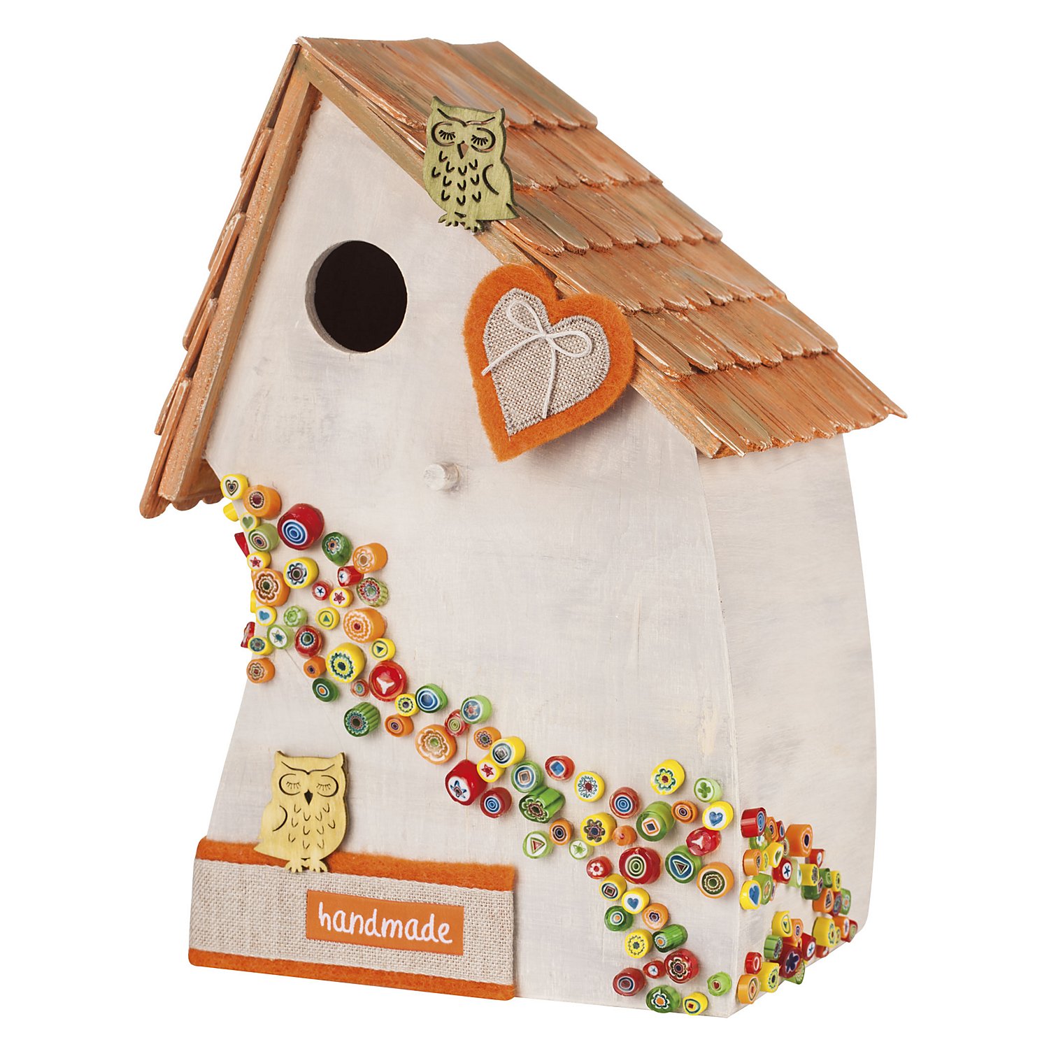 Millefiori-Mix, grün-orange, 75 g