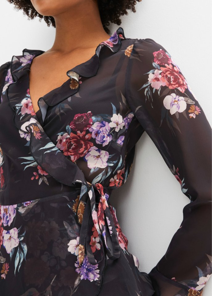 Chiffon-Bluse
