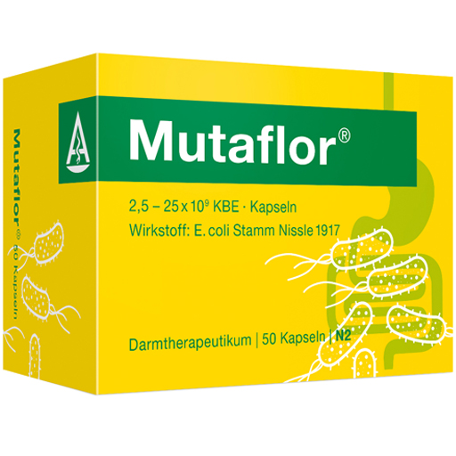 MUTAFLOR magensaftresistente Hartkapseln  50 St