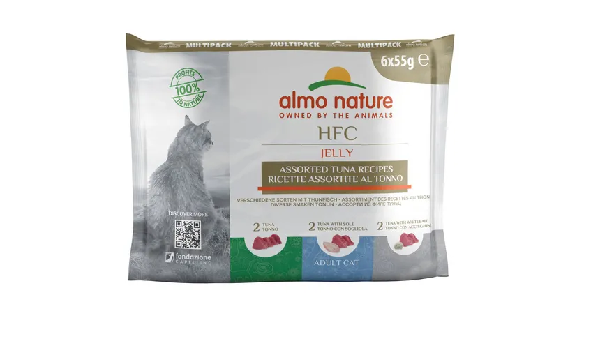 almo nature Katzennassfutter Cat Natural Thunfisch 330 g