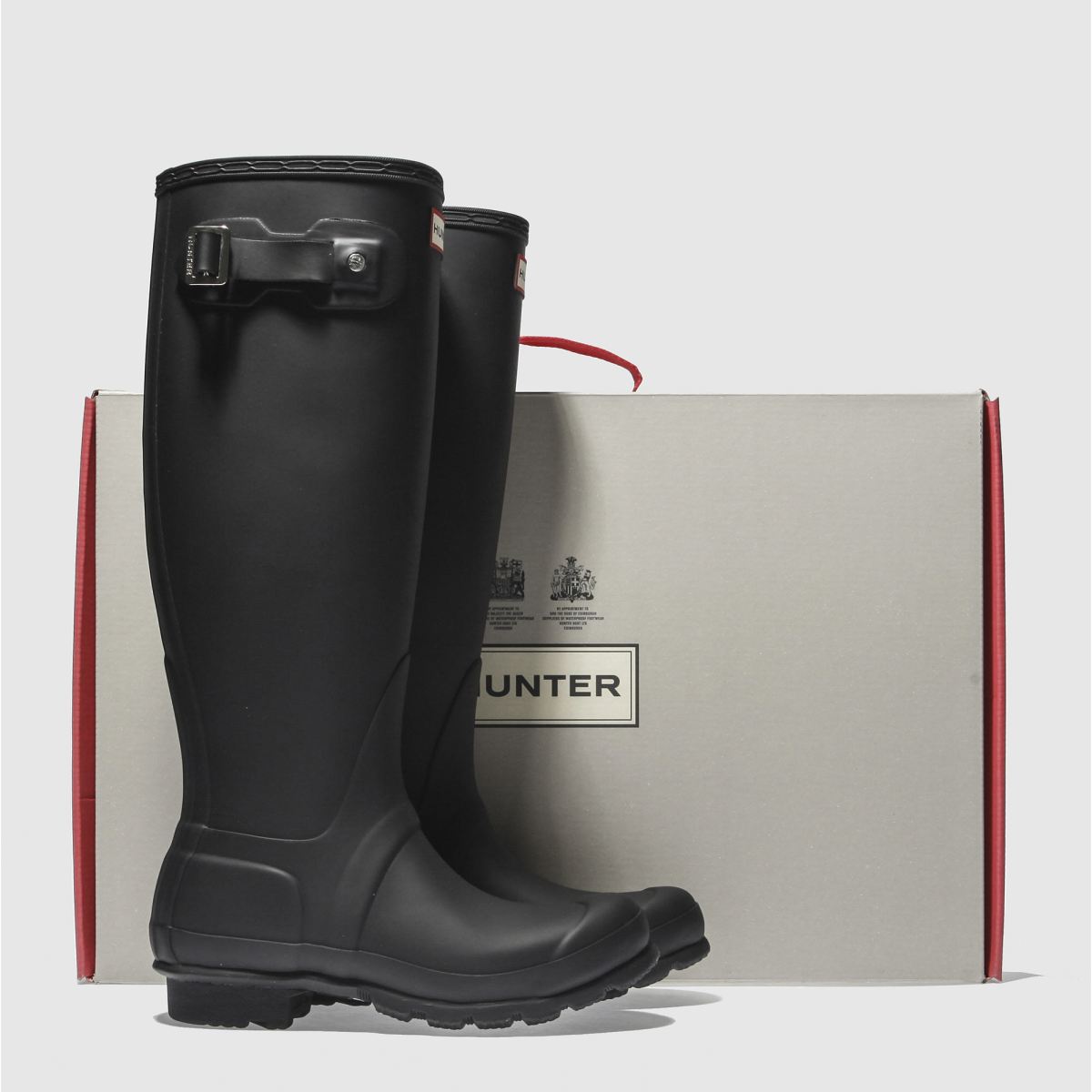 HUNTER BOOTS eredeti magas szárú csizma fekete színben