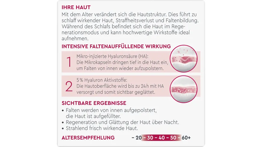 DIADERMINE Lift+ Nachtpflege Super Filler 50 ml