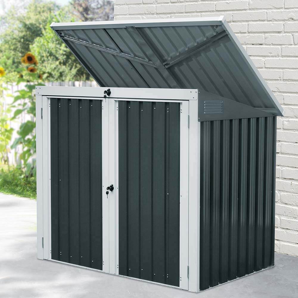Home Deluxe Mülltonnenbox 2 x 240L BASURA