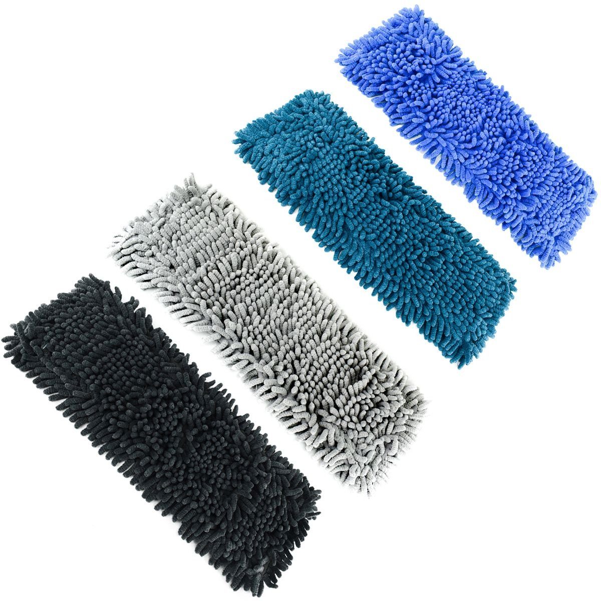 Marabellas Shop Ersatzbezug für Bodenwischer ca. 47x17x2 cm Chenille Wischbezug Wischbezug (20 % Polyamid, 80 % Polyester, 17x47 cm, Universalbezug)