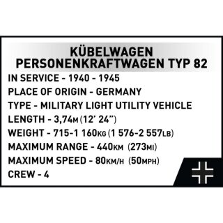Kübelwagen Personenkraftwagen Typ 82