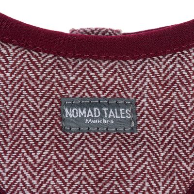 Nomad Tales Calma Geschirr, burgundy