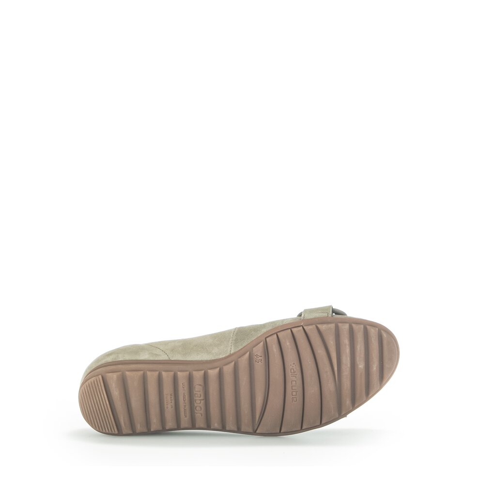 Gabor comfort Sportliche Ballerina grün
