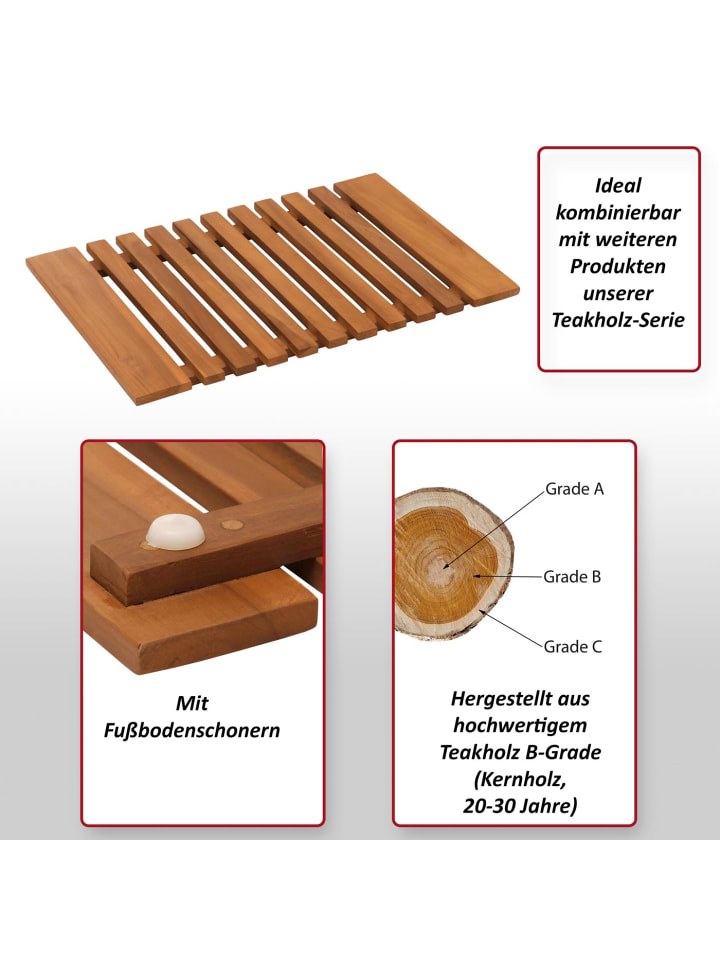 MCW Teak-Fußmatte N10 günstig kaufen onesize