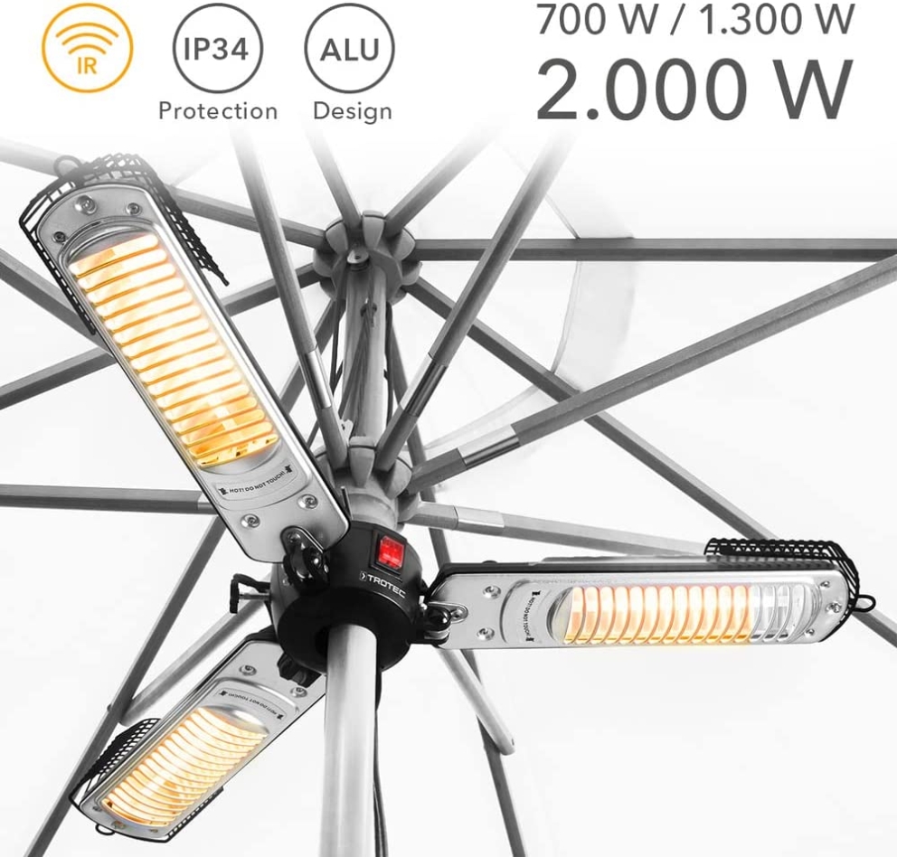 Trotec 1410003825 IR 2005 SC Parasolver de încălzire