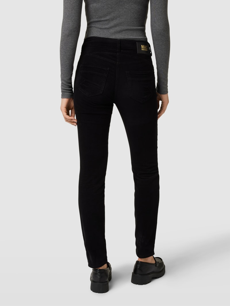 Hose mit Feincord Modell 'RICH' in schwarz