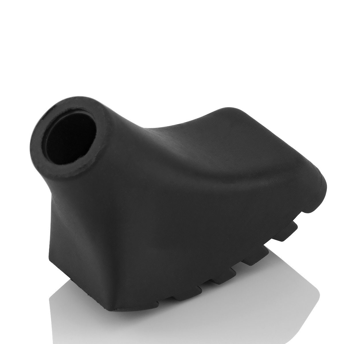 MidGard Nordic-Walking-Stöcke Ersatzpads Gummipuffer Gummifüße für Asphalt und Stein (2 St)