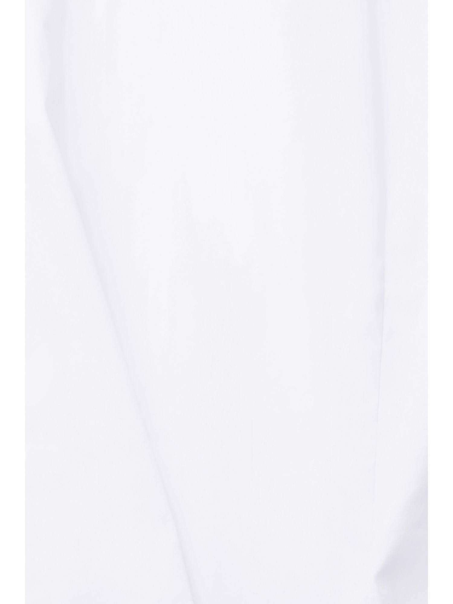 Esprit Collection Langarmbluse Hemdbluse aus Popeline