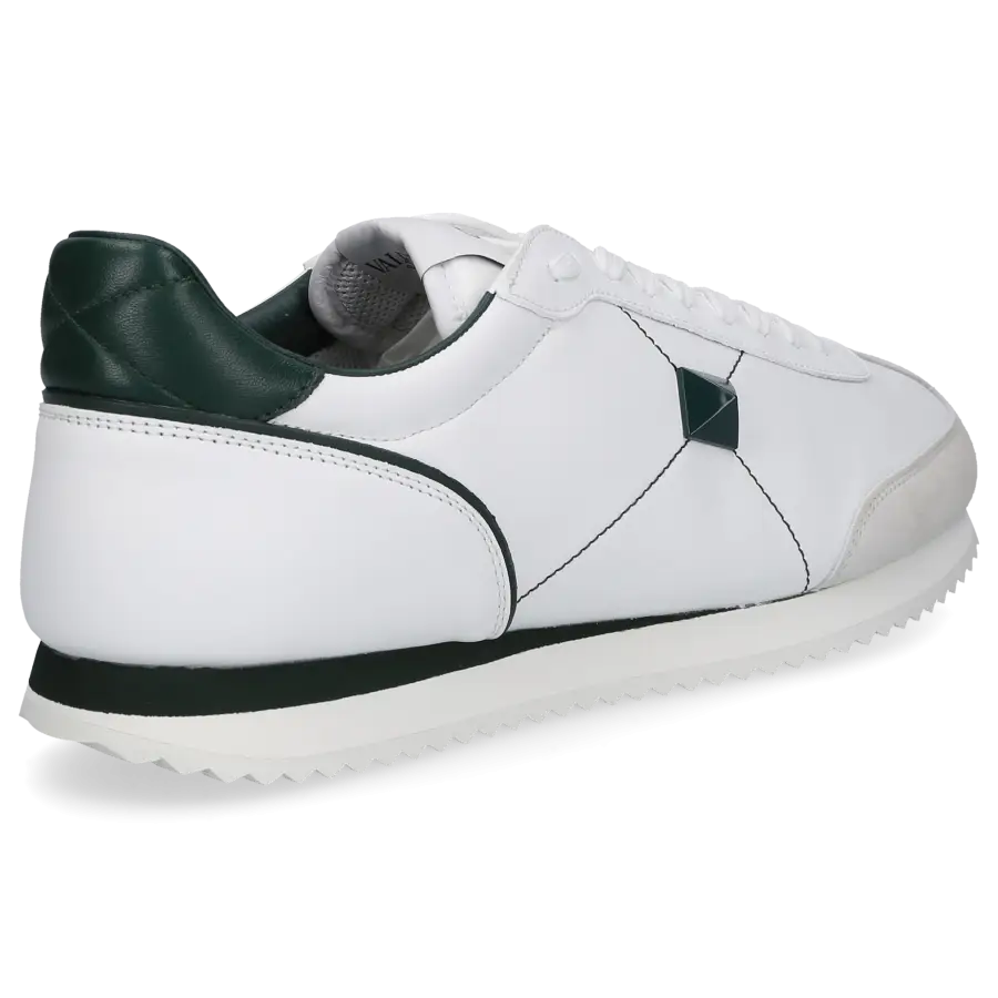 Valentino Garavani - Sneaker low STUD ARROUND Kalbsleder - weiß