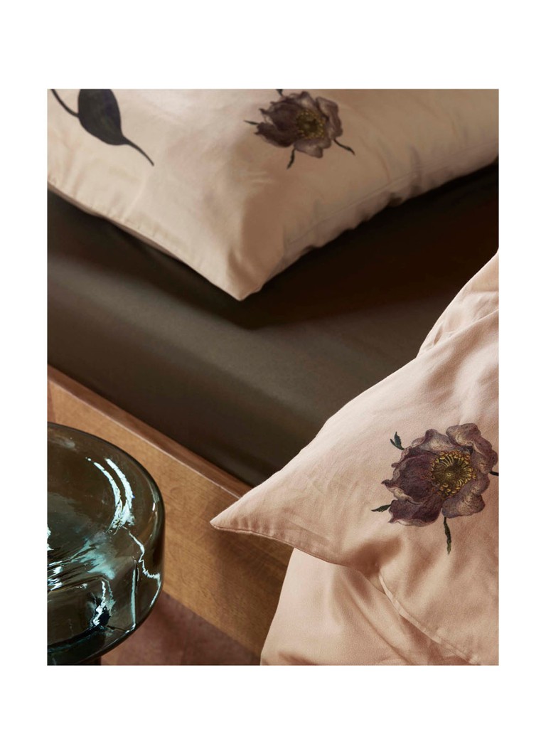 Housse de couette Essenza Amadee en satin de coton 215 fils/cm² - taies d'oreiller incluses