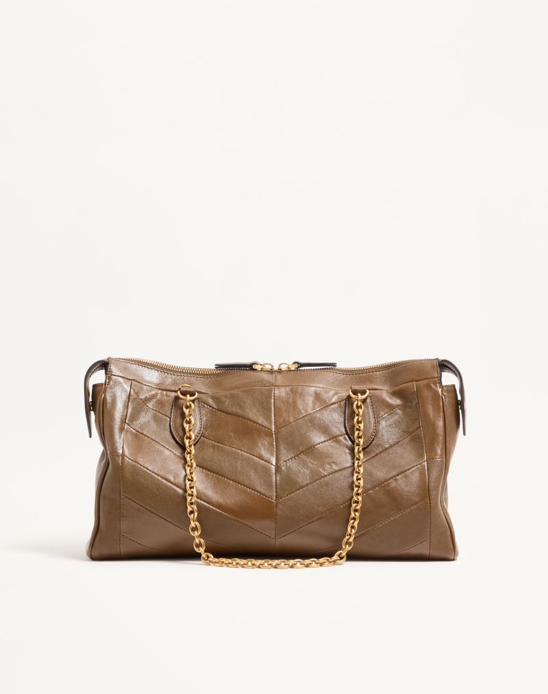 Bolsa de ombro Valentino Garavani Panthea Chevron Nappa