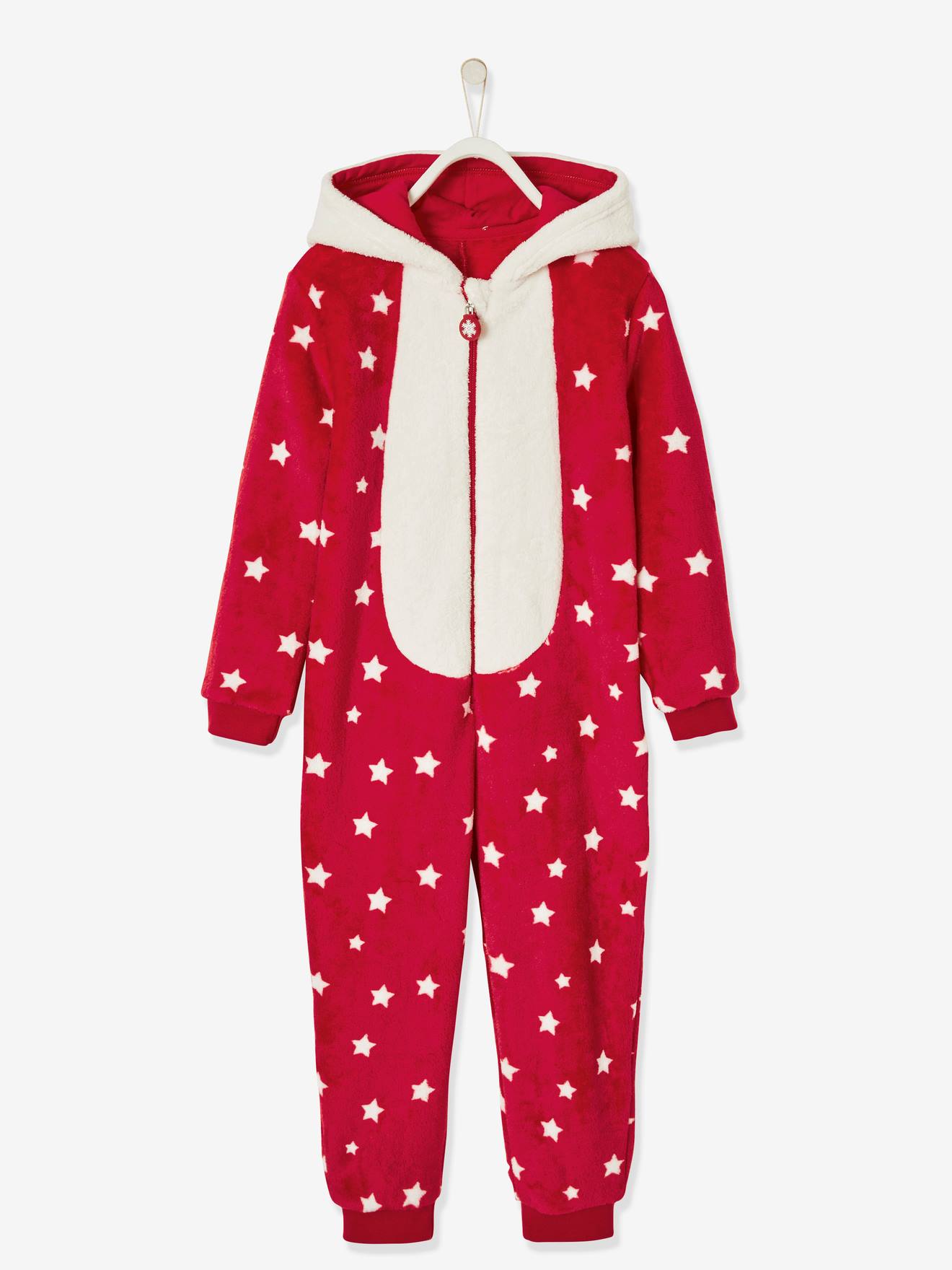 Combinaison surpyjama fille rouge